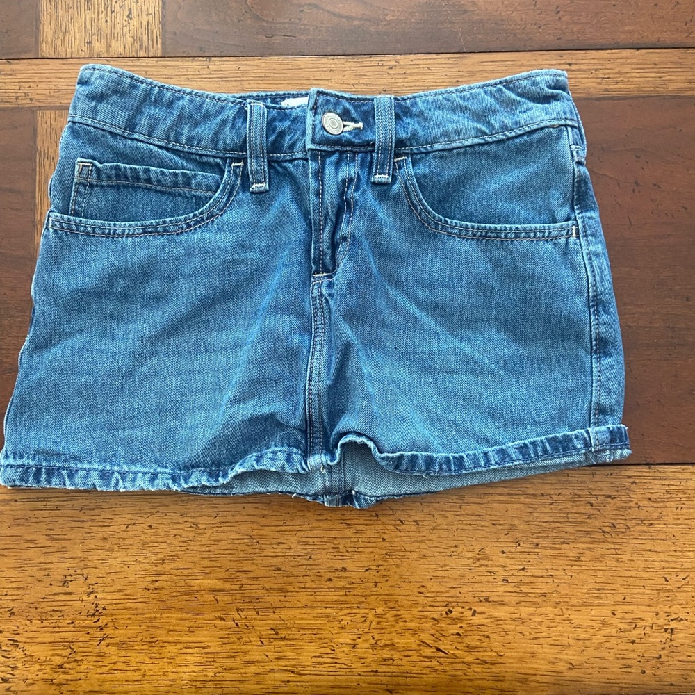 Hollister Classic Blue Mini Skirt- size 000/23 waist